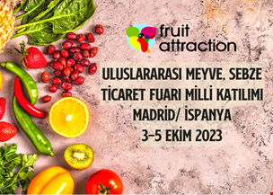FRUIT ATTRACTION Uluslararası Meyve, Sebze Ticaret Fuarı